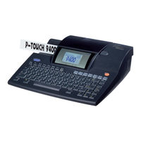 Brother P-touch PT-9400 User Manual