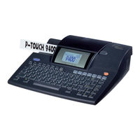 Brother P-touch PRO PT-9400 User Manual