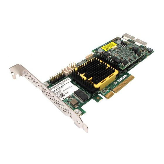 Adaptec RAID 5805Z Installation And User Manual
