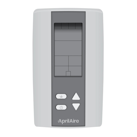 Aprilaire 5558 Installation Instructions Manual