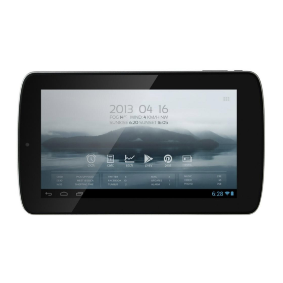 WayteQ xTAB-700dc Manuals