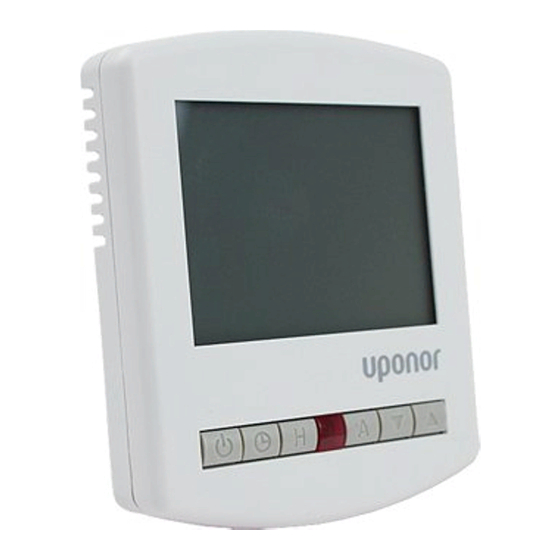 Uponor T-26 Quick Manual