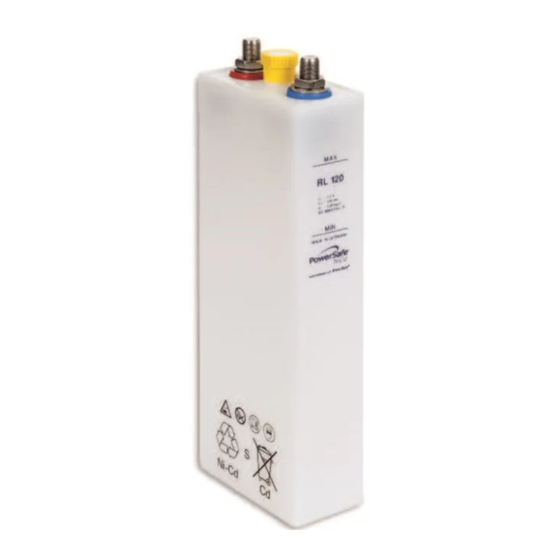 EnerSys RL Series Instalation And Operating Manual
