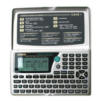 Casio SF-4700C User Manual