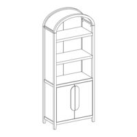 Walker Edison Chantelle WECHA41OS2 Manual