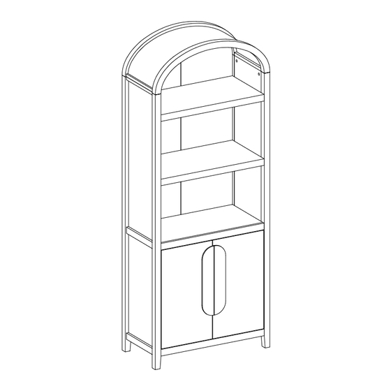 Walker Edison Chantelle WECHA41OS2 Manual