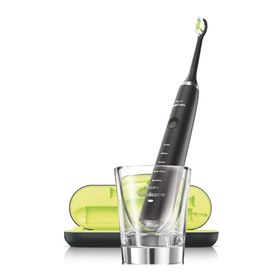 Philips Sonicare DiamondClean, HX9352/04, HX9372/04, HX9312/04 Manual