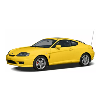 Hyundai Tiburon Owner's Manual