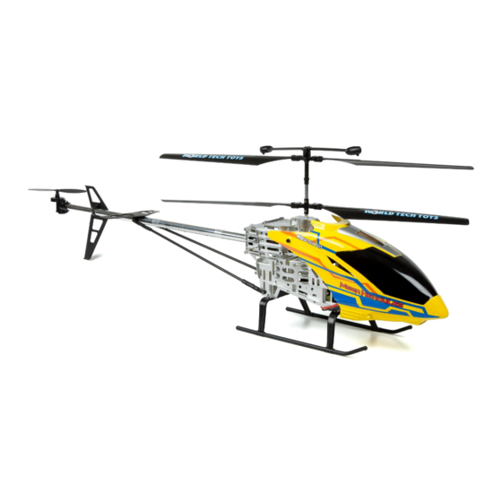 World tech toys hot sale hornet helicopter manual