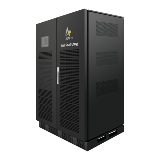 Alpha ESS Storion-T30 Installation, Operation & Maintenance Manual