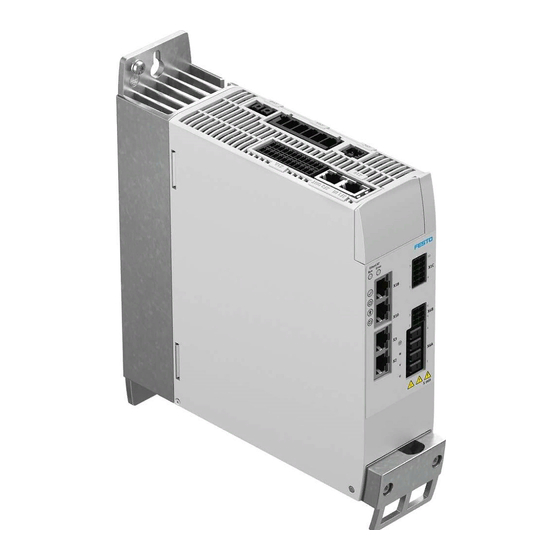 Festo CMMT-AS-C2-3A-...-S1 Series Instructions & Installation Manual