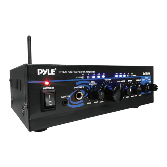 Pyle PTA4 User Manual
