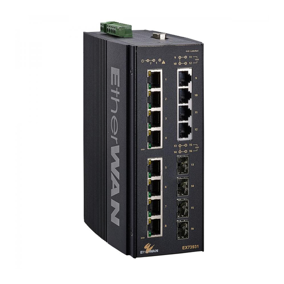 EtherWAN EX73900 Series Installation Manual