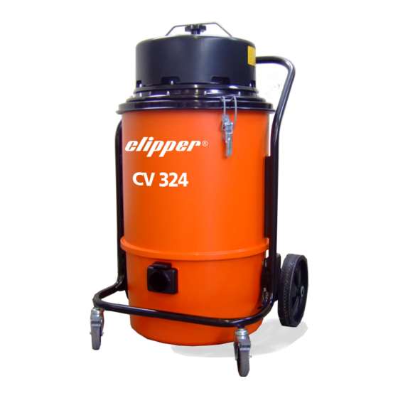 Norton Clipper CV 324 Vacuum Cleaner Manuals