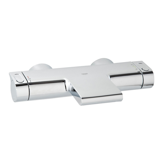 Grohe Grohtherm 2000 NEW Manual