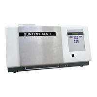 Atlas SUNTEST XLS Service Manual