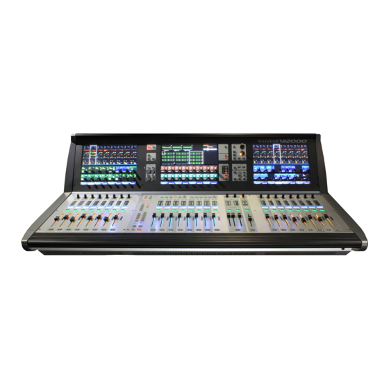 Harman Soundcraft Vi2000 User Manual
