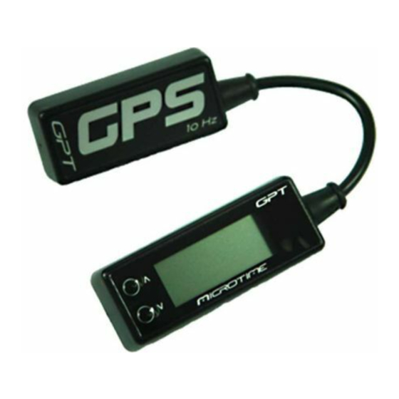 GPT MT 2001 GPS Manual