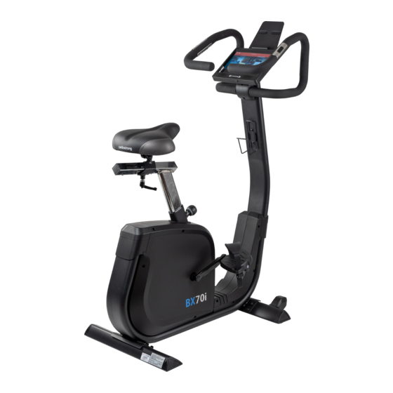 User Manuals: CARDIOSTRONG BX70i Touch Exercise Bike