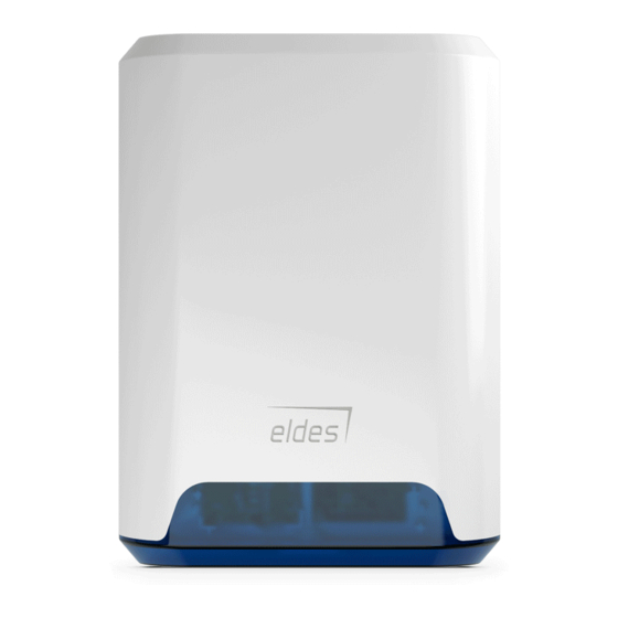 Eldes EWS4 - Outdoor Wireless Siren Manual
