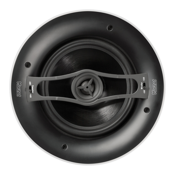 User Manuals: Magnat Audio INTERIOR ICQ 82 Speaker