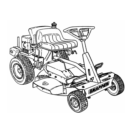 Snapper 21 Series Operator's Manual