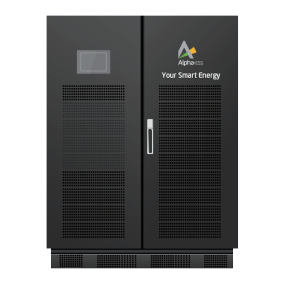 Alpha ESS STORION-T30 Installation Manual