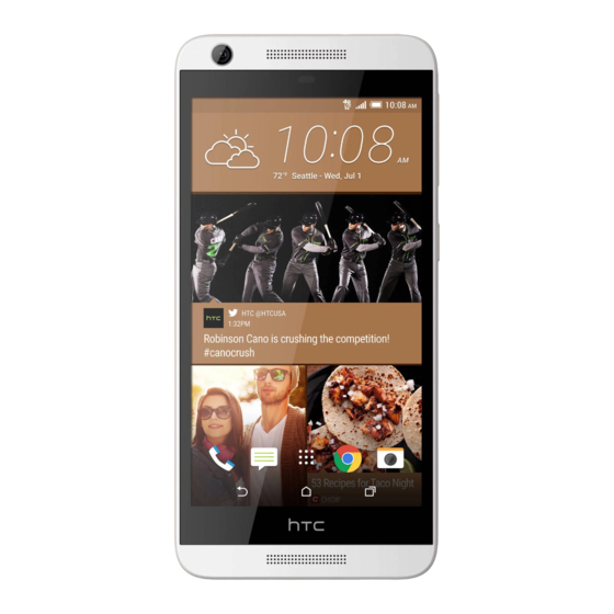 HTC Desire 626S Get Started