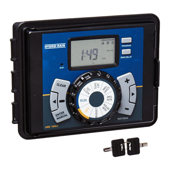 HYDRO-RAIN HRC 100-C 96057 User Manual