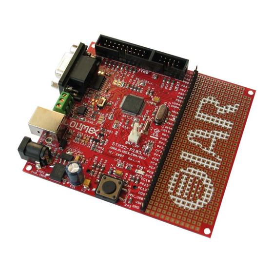 STMicroelectronics STM32 Cortex-M3 Manuals