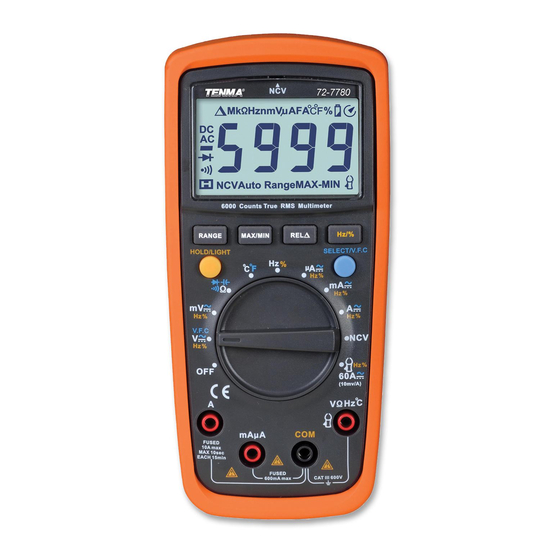 Tenma 72-7780 Manual