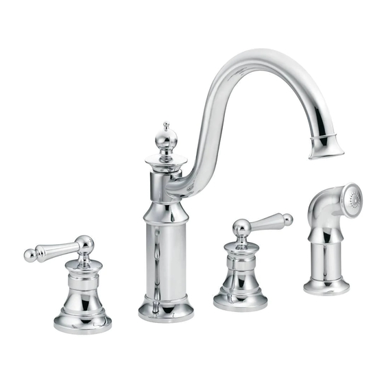 Moen S712 SERIES Installation Manual