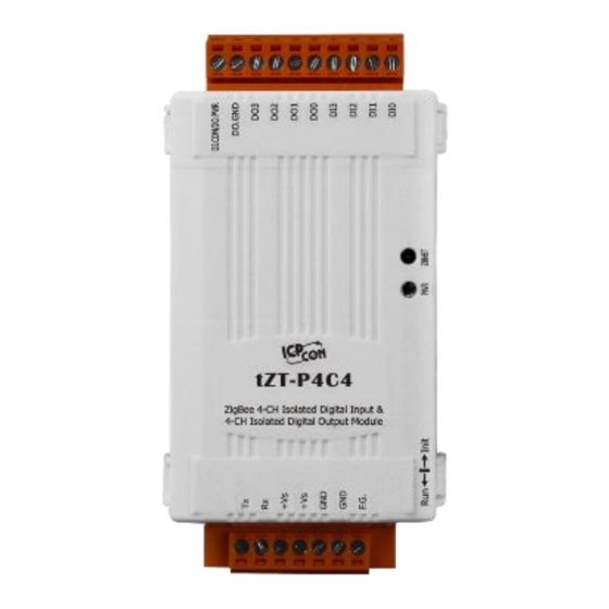 ICP DAS USA tZT-P4C4 Quick Start
