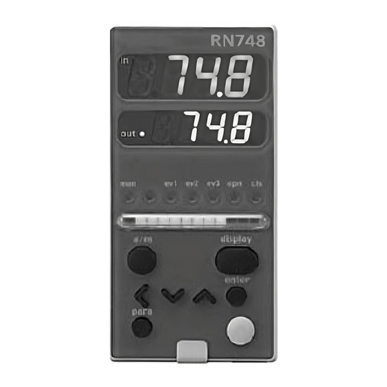 Azbil RN748 User Manual