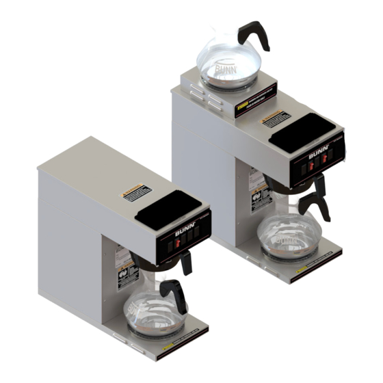 Bunn VP17-3T Installation & Operating Manual