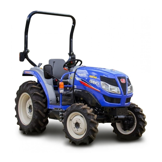 Iseki TG6370 Operator's Manual