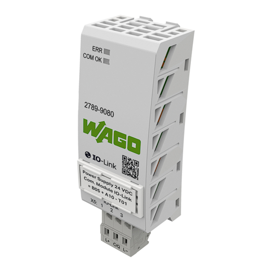 WAGO 2789-9080 Product Manual