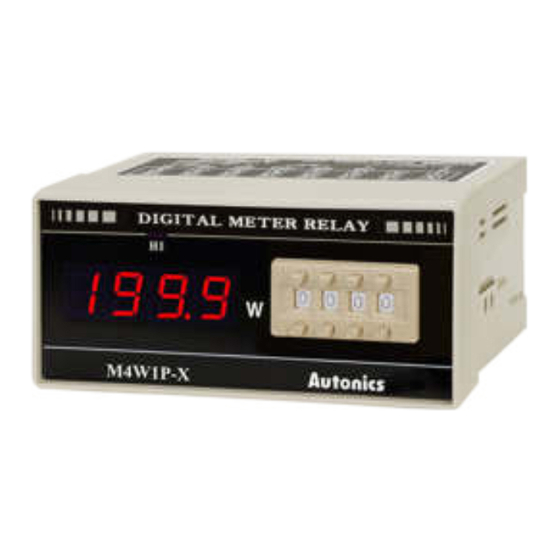 Autonics M4W Series Manual