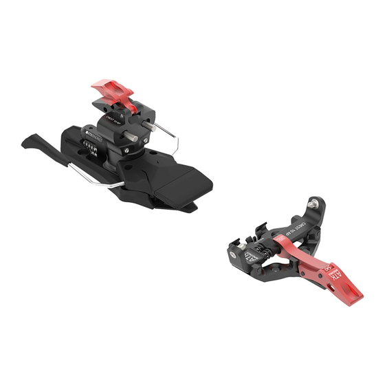 ATK BINDINGS HAUTE ROUTE Manual