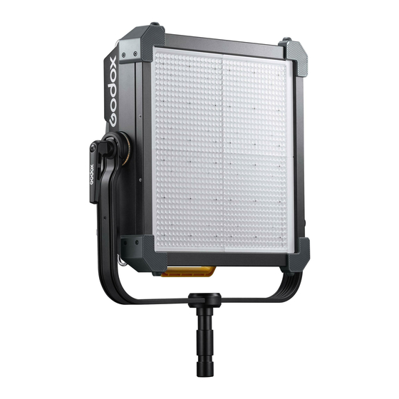 Godox KNOWLED P600Bi Hard Instruction Manual