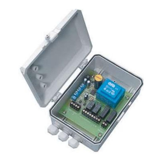 Vimar ELVOX ZSC1 Connection And Operating Manual