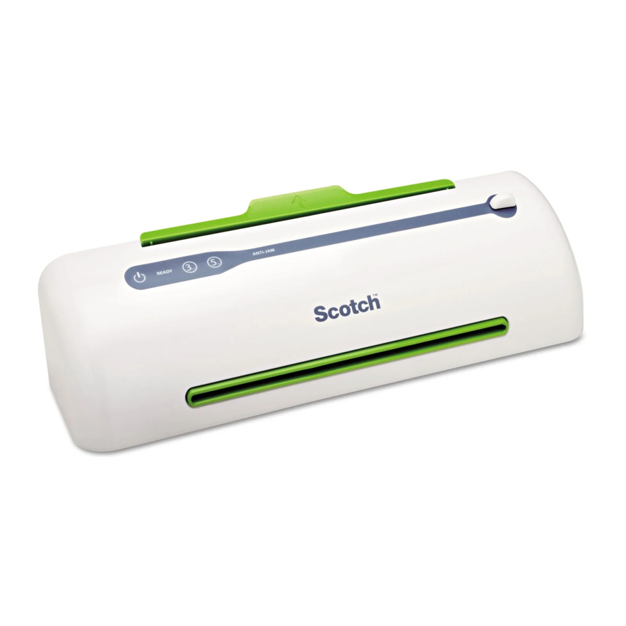 Scotch PRO TL906 Manual