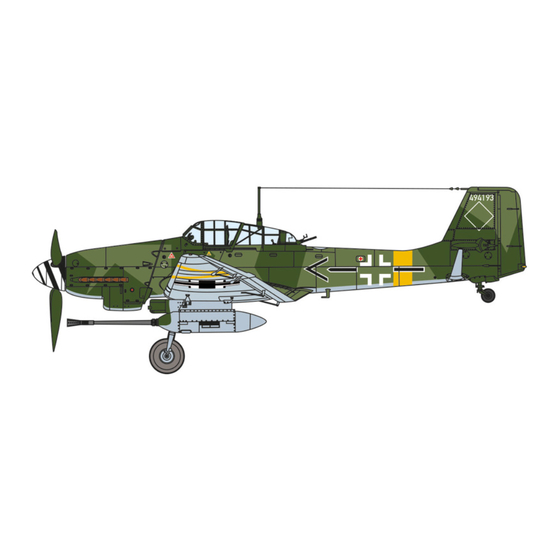 Italeri Junker Ju-87G-2 Kanonenvogel Manual