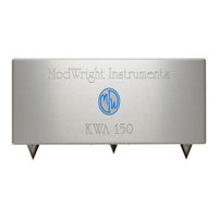 ModWright Instruments KWA 150 Owner's Manual