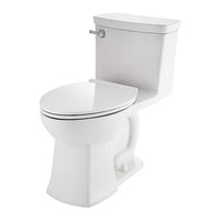 American Standard Elongated One-Piece Toilet 2003 Installation Instructions
