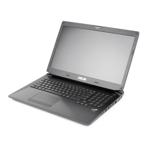 Asus G750JW E-Manual