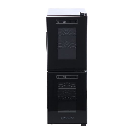 Guzzanti GZ-22 Thermoelectric Wine Cooler Manuals