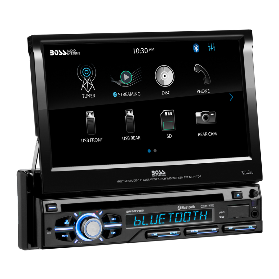 Boss Audio Systems BV9979B User Manual