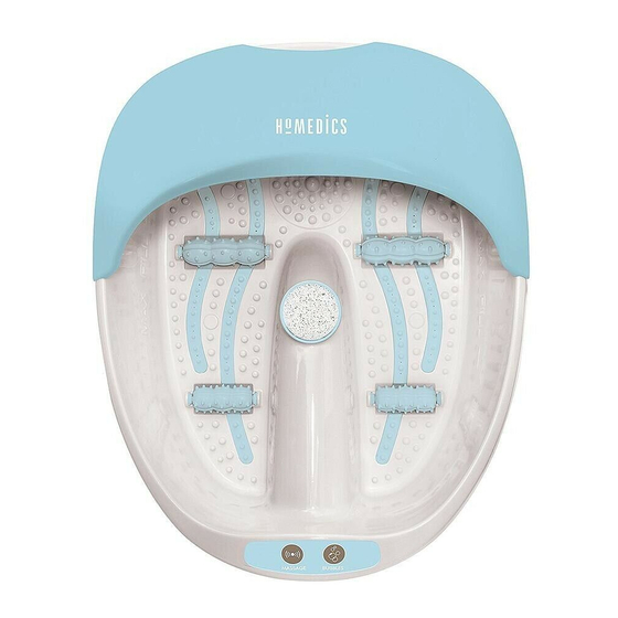 HoMedics FS-150-EU Instruction Manual