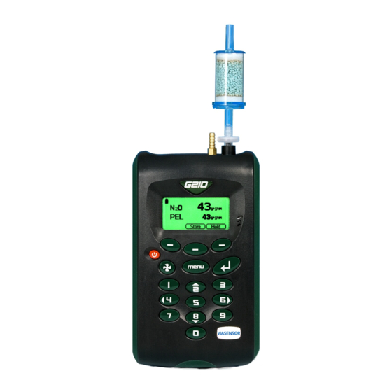 Viasensor G210-11N Operating Manual